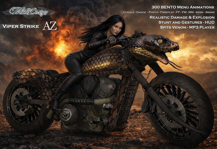 Motorcycle - MotoDesign - Viper Strike - AZ