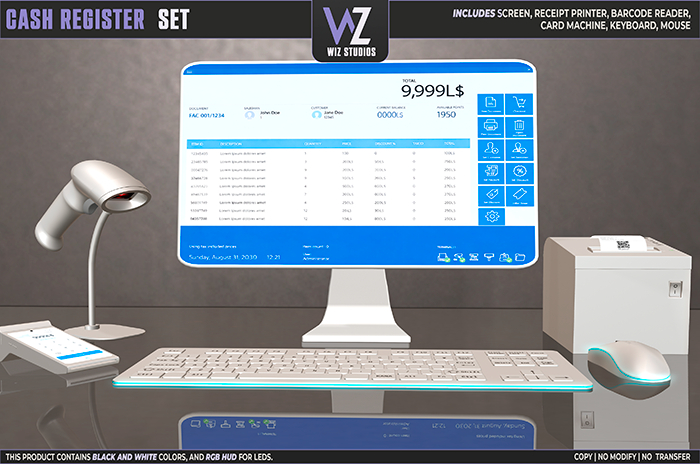 WIZ Cash Register Set