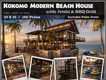 Modern Beach House (Kokomo) (Packaged)