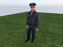 TM Police Man - FP - Full Permissions - 3D Person