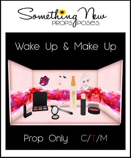 **SN~ Wake Up & Make Up Prop Only