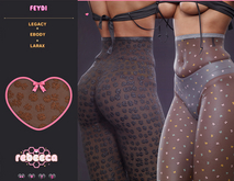 {reBEEca} - Feydi Leggings Lace Brown