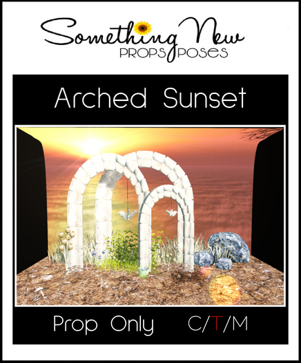 **SN~ Arched Sunset Prop