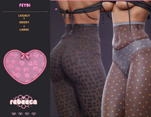 {reBEEca} - Feydi Leggings Lace Roza