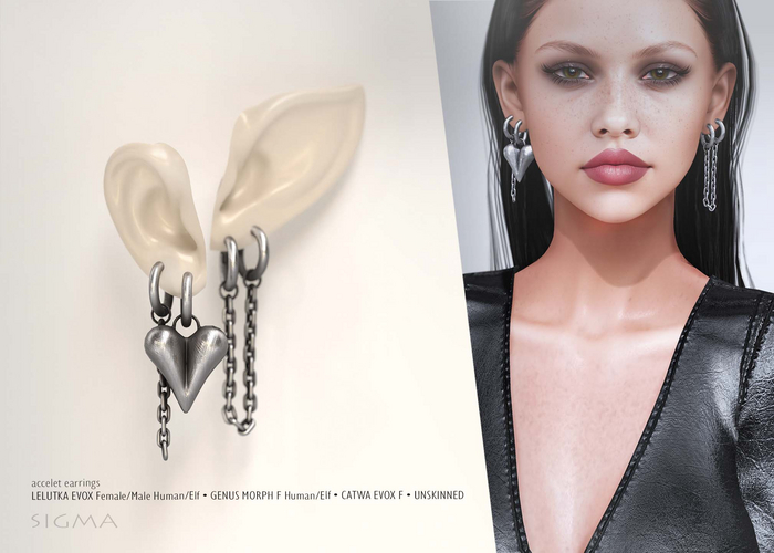 SIGMA Accelet earrings 