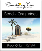 **SN~ Beach Only Vibes Prop 