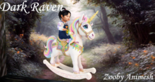 Dark Raven  Princess Unicorn