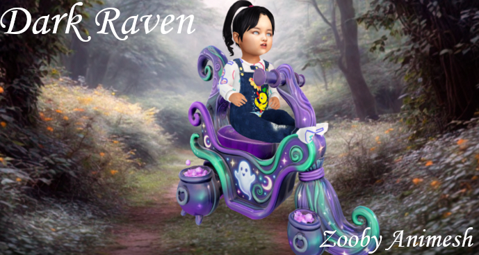 DARK RAVEN  WITCH RIDE