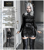 Anastyle - Rowan Pentacle&Black Leather Outfit