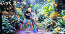 Dark Raven BoHo Cow