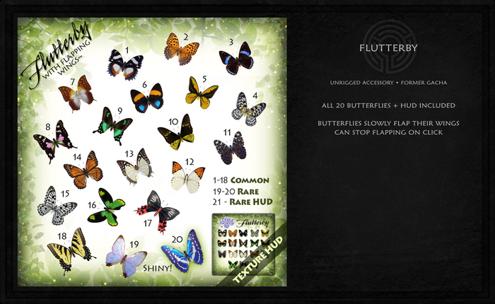 ::Static:: Flutterby MEGAPACK