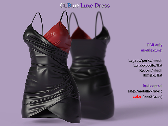 CLBlue-Luxe Dress