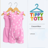 {Tippy Tot's}Crescent Moon PINK
