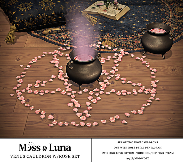 Moss & Luna- Venus Cauldron Set (add)