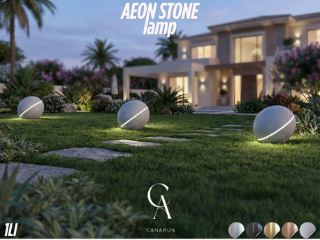 Aeon Stone Lamp