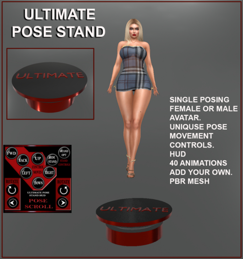 ULTIMATE hud pose stand