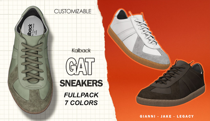 <Kalback> GAT Sneakers FULLPACK