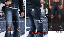 <Kalback> Prime Jeans Ripped Dark Blue