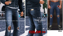 <Kalback> Prime Jeans Ripped Blue