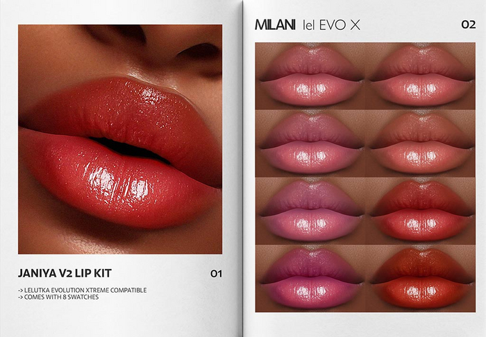 MILANI - "JANIYA V2" LIP KIT / DEMO