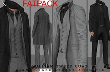 E.K - William - Tweed Coat - FATPACK {ADD - ME}