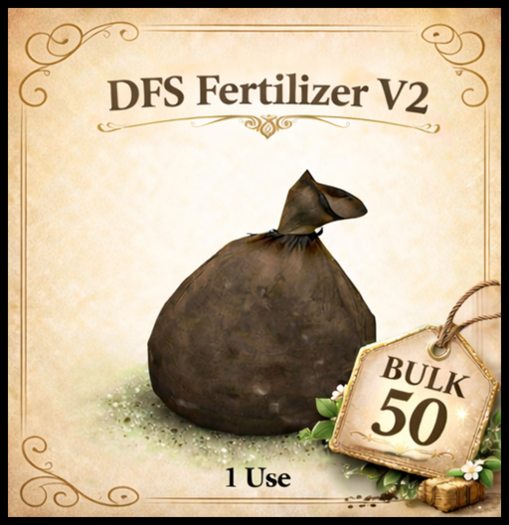 DFS Fertilizer V2 - BULK 50 - ACTUAL ITEM