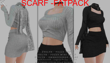 E.K - Evelyn - Embroidered Scarf - FATPACK {ADD - ME}
