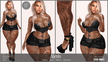 Dark Angel : Alexis Set - Black [Legacy - Lara X - Reborn- Nhumana]