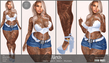 Dark Angel : Alexis Set - Blue [Legacy - Lara X - Reborn- Nhumana]