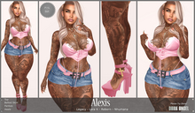 Dark Angel : Alexis Set - Pink [Legacy - Lara X - Reborn- Nhumana]