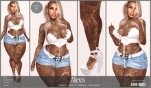 Dark Angel : Alexis Set - White [Legacy - Lara X - Reborn- Nhumana]