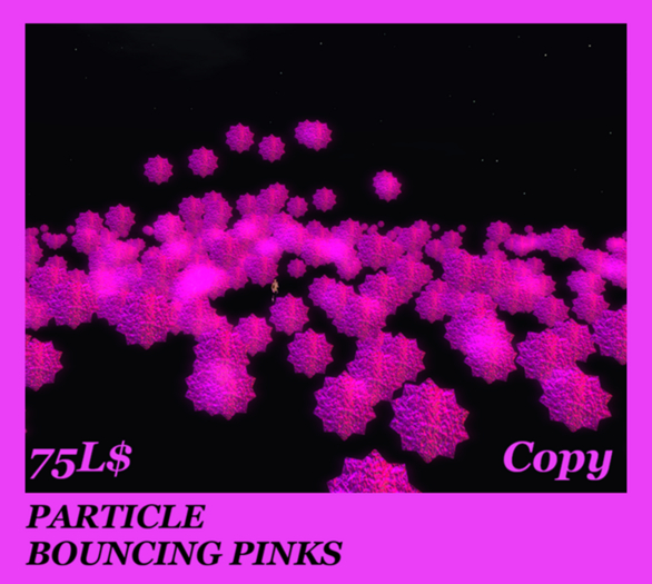 PARTICLE BOUNCING PINKS