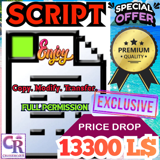 Auto Message Broadcaster Script ( With Notecard of How to Use This Script & its Benefit )