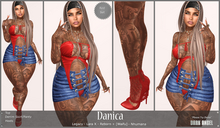 Dark Angel : Danica Set - Red [Legacy - Lara X - Reborn/Waifu - Nhumana]