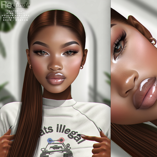 (RESHADE X VELOUR) - (PRALINE) KATHEIA BRIANNON (EVOX)