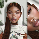 (RESHADE X VELOUR) - (CHOCOLATE) KATHEIA BRIANNON (EVOX)