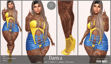 Dark Angel : Danica Set - Yellow [Legacy - Lara X - Reborn/Waifu - Nhumana]