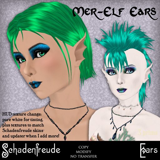 Schadenfreude Mer-elf Ears