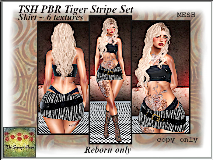 TSH  PBR Tiger Stripe Set Reborn