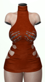 -PULSE- Frea Dress / Orange