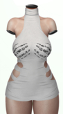 -PULSE- Frea Dress / White