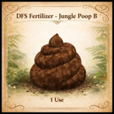 DFS Fertilizer - Jungle Poop B - ACTUAL ITEM