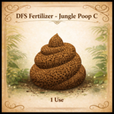 DFS Fertilizer - Jungle Poop C - ACTUAL ITEM