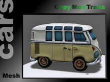 White VW T1 Samba