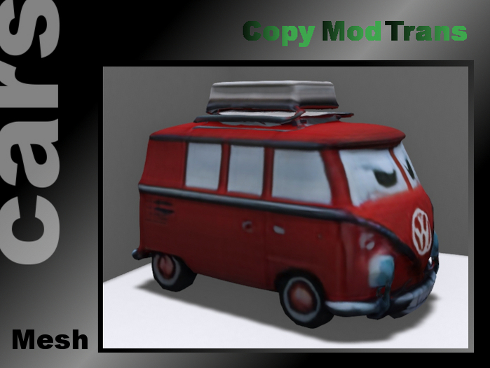 Roter VW Bus, Mesh