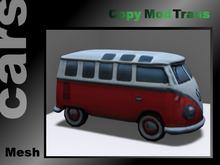 Red VW bus