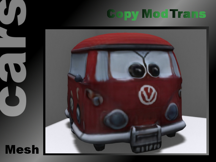 Red VW bus