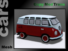 Red VW bus