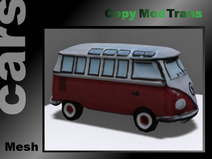 Red VW bus