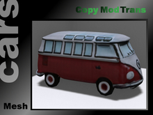Red VW bus